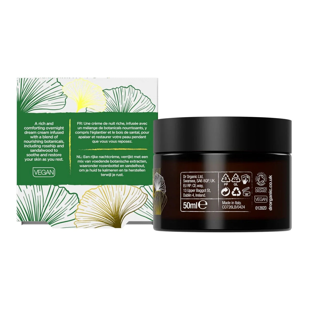 Dr Organic - Evoke Tranquility Night Cream 50ml