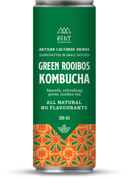 Echt - Kombucha Green Rooibos Tea 300ml