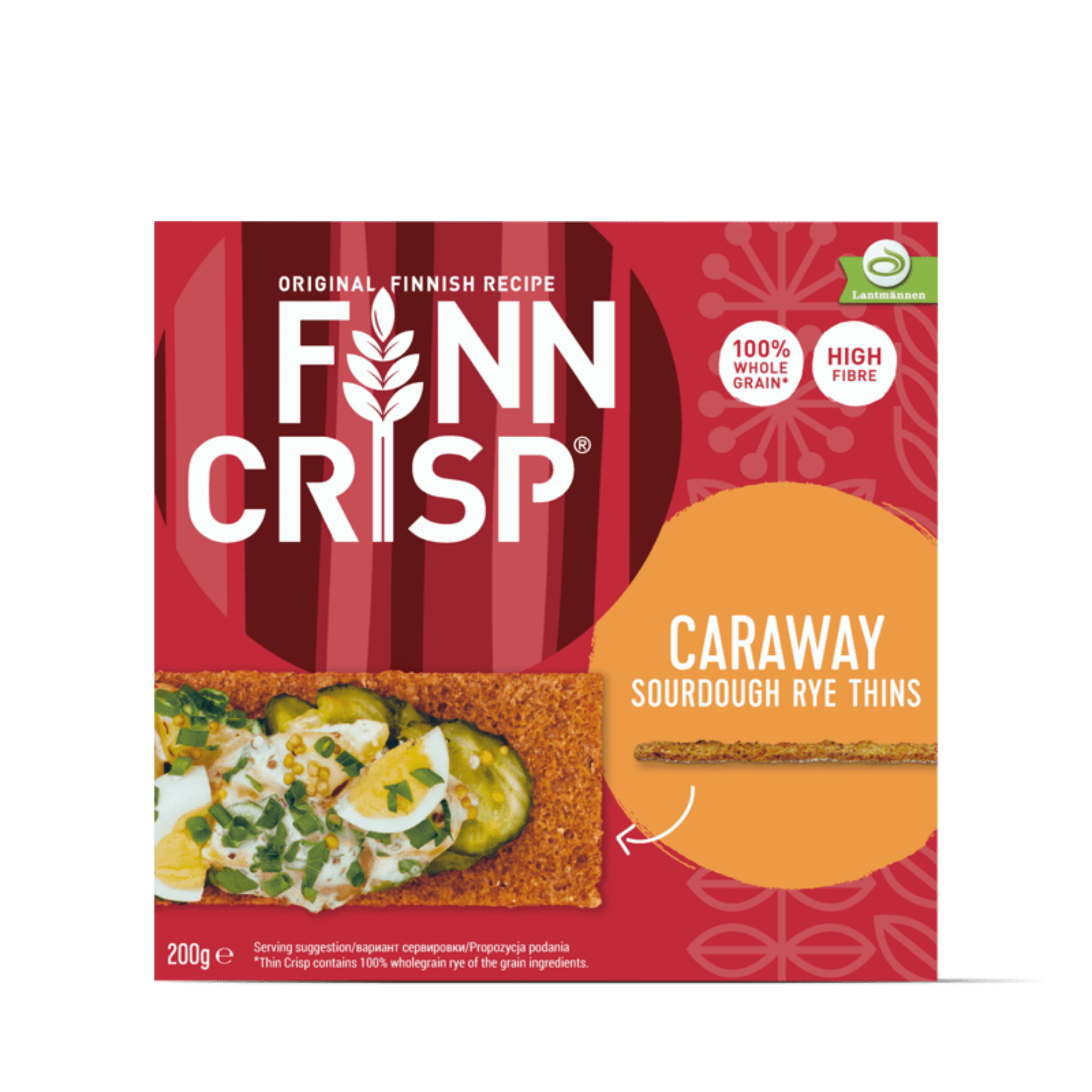 Finn Crisp - Crispbread Caraway 200g