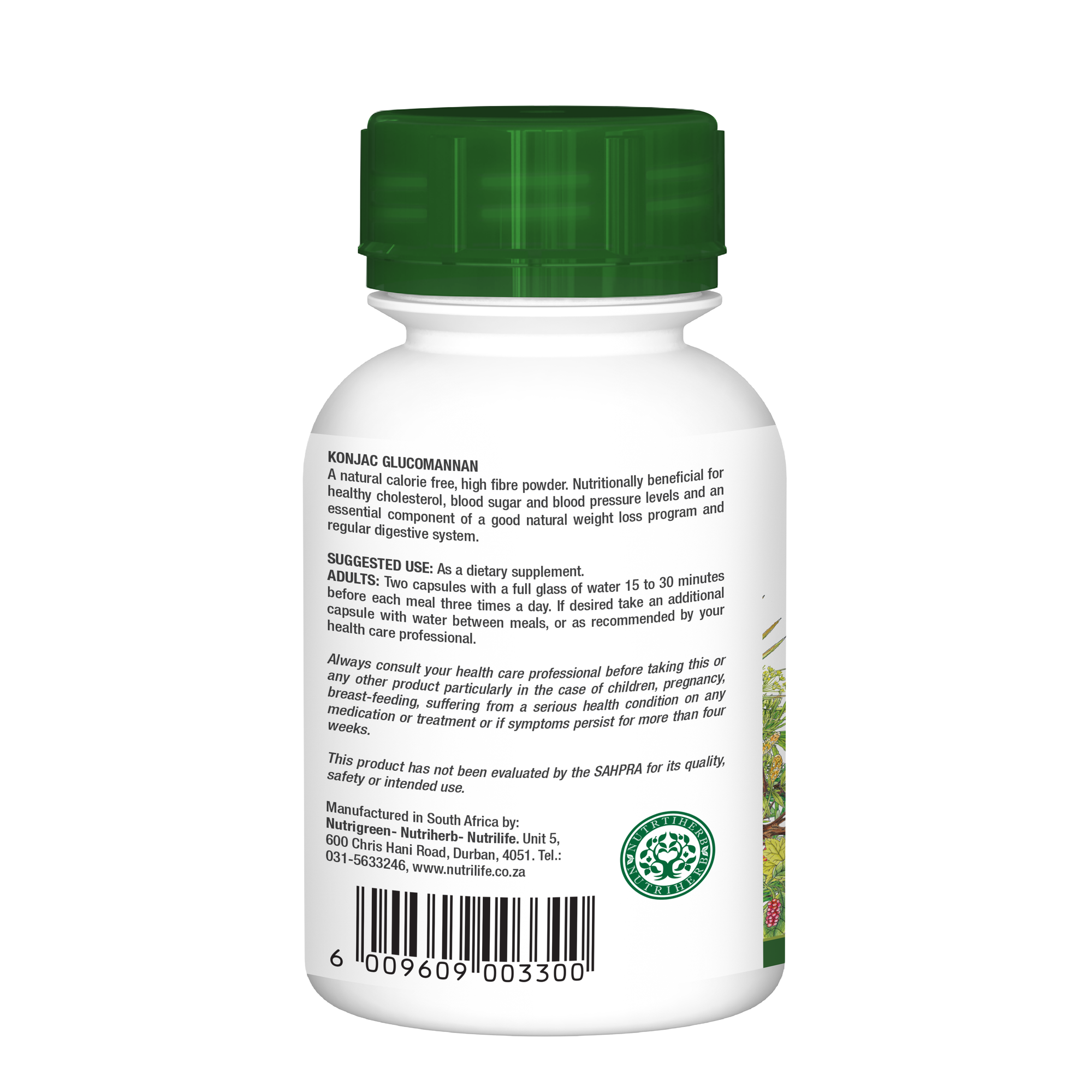 Nutri Herb - Konjac Glucomannan 90s