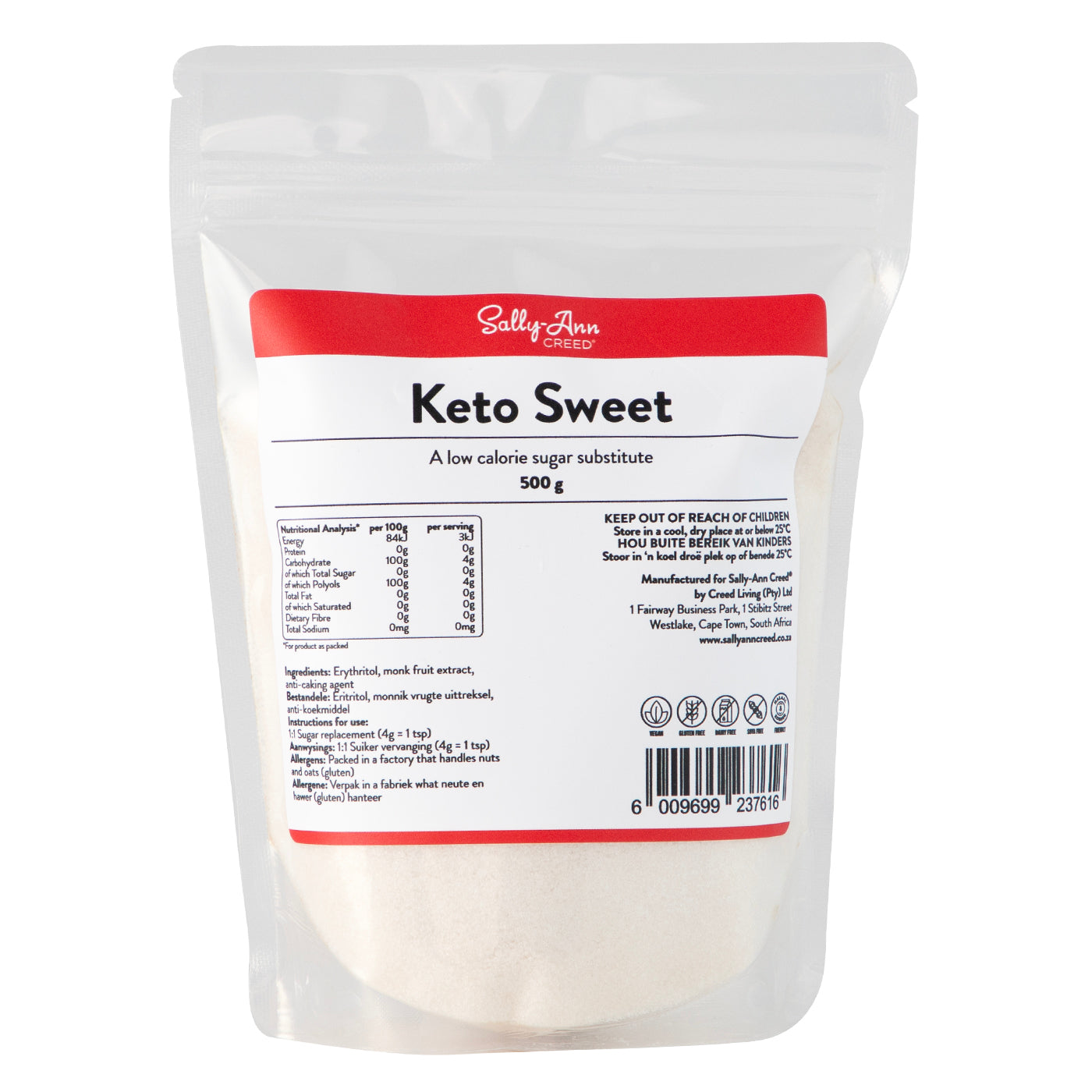 Sally-Ann Creed - Keto Sweet 500g