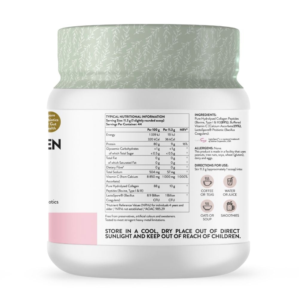 Beauty Gen - Naked Collagen + Plus 500g