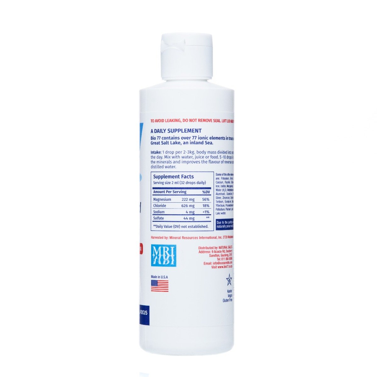 Bio77 - Concentrated Minerals 240ml