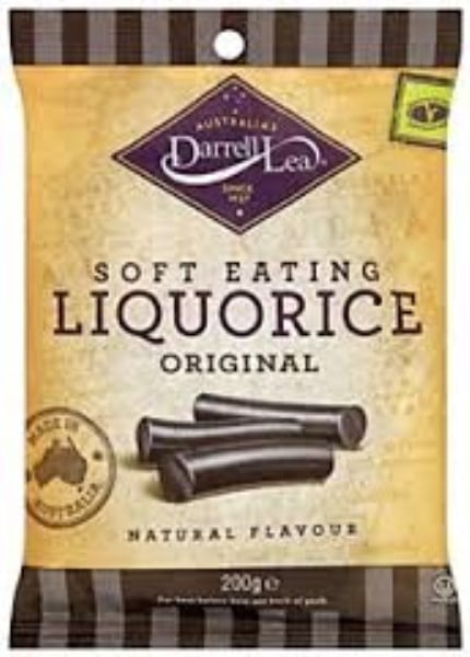 Darrell Lea - Black Liquorice 200g