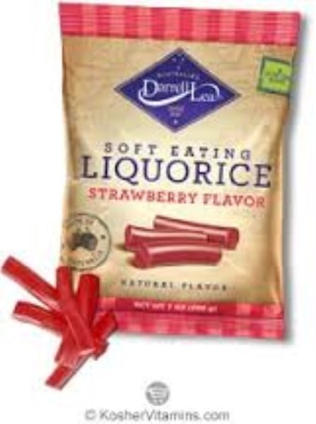 Darrell Lea - Strawberry Liquorice 200g