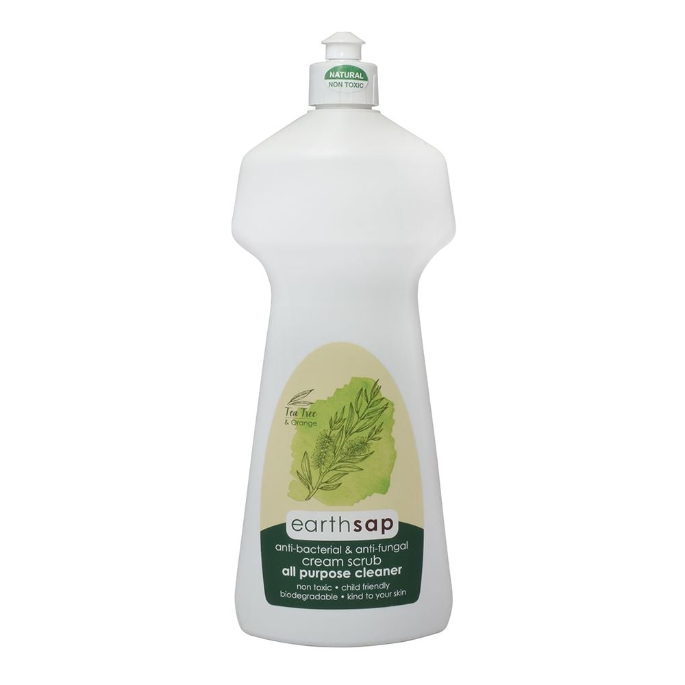 Earthsap - Cream Scrub Tea Tree & Orange 750ml
