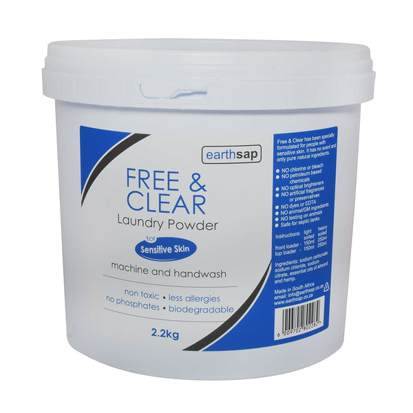Earthsap - Laundry Powder 2,2kg – Wellness Warehouse South Africa