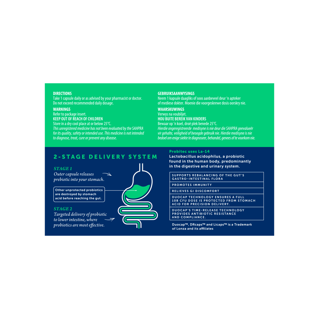 Probitec - Pre + Probiotic 10s