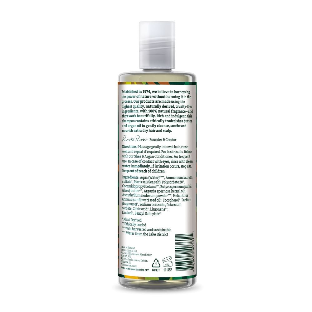 Faith in Nature - Shampoo Shea & Argan 400ml