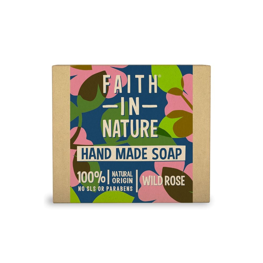 Faith in Nature - Soap Wild Rose 100g