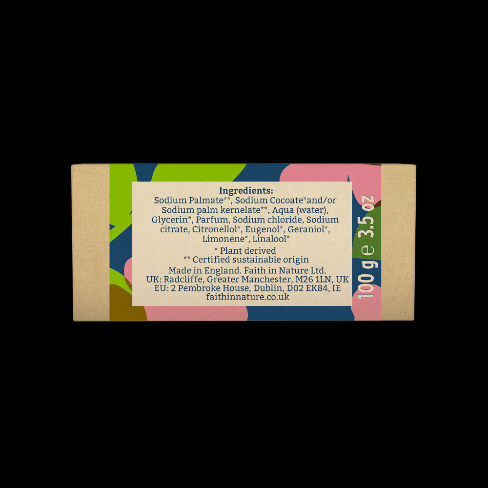 Faith in Nature - Soap Wild Rose 100g