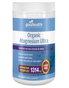 Good Health - Magnesium Ultra Organic 120s
