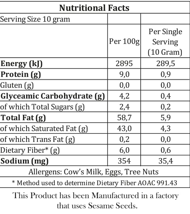 Gracious Bakers - Biscuits Vanilla banting 180g
