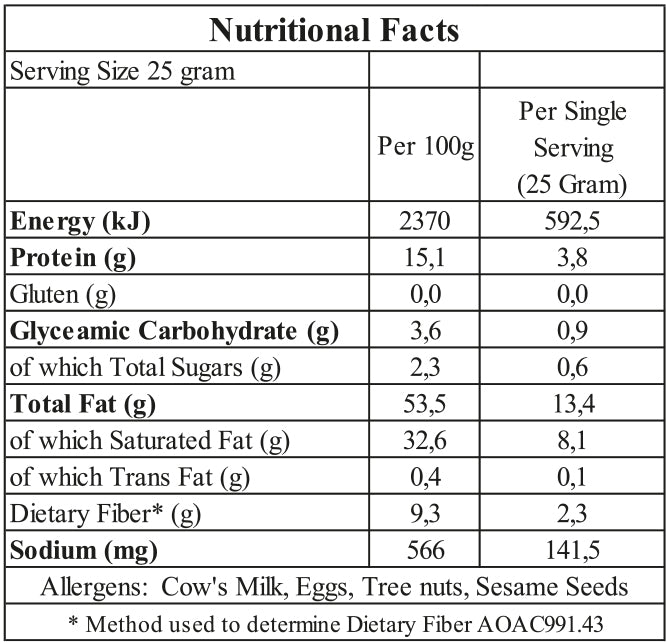 Gracious Bakers - Rusks Banting 250g