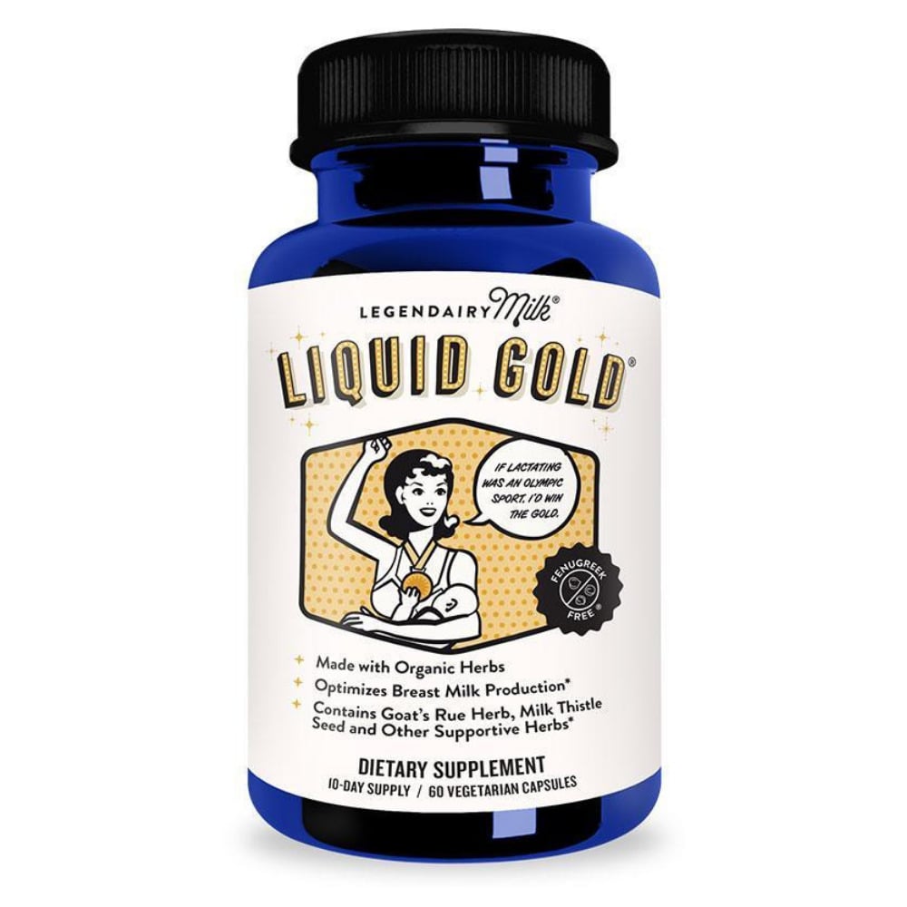 Legendairy Milk - Liquid Gold Herbal Lactation Supplement 60s
