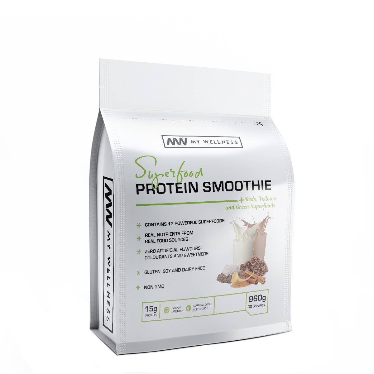 My Wellness - Superfood Protein Smoothie Chocolate