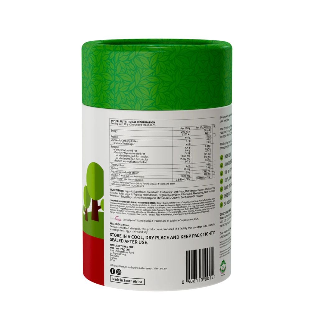 Nature's Nutrition - Kiddies Superfoods Berry Blast