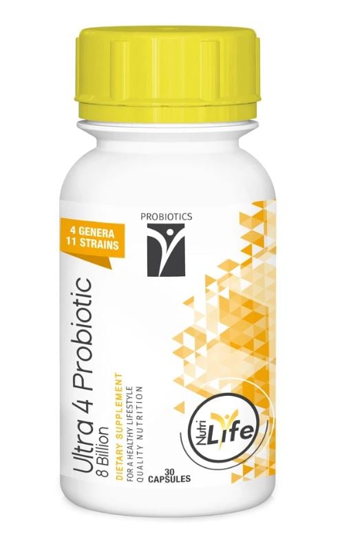 Nutri Life - Ultra 4 Probiotic 8 billion 30s