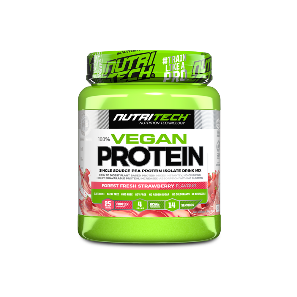 Nutritech - 100% Vegan Protein Strawberry