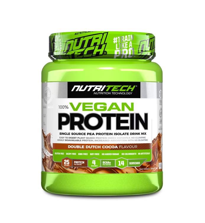 Nutritech- 100% Vegan Protein Double Chocolate