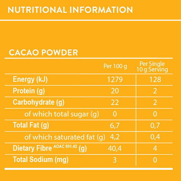 Soaring Free - Cacao Powder Organic 1kg