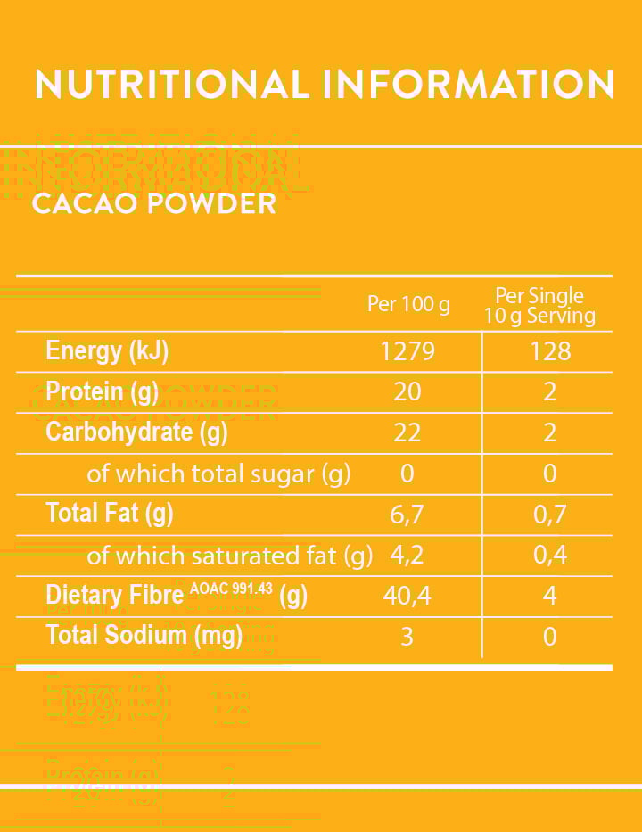 Soaring Free - Cacao Powder Organic 200g
