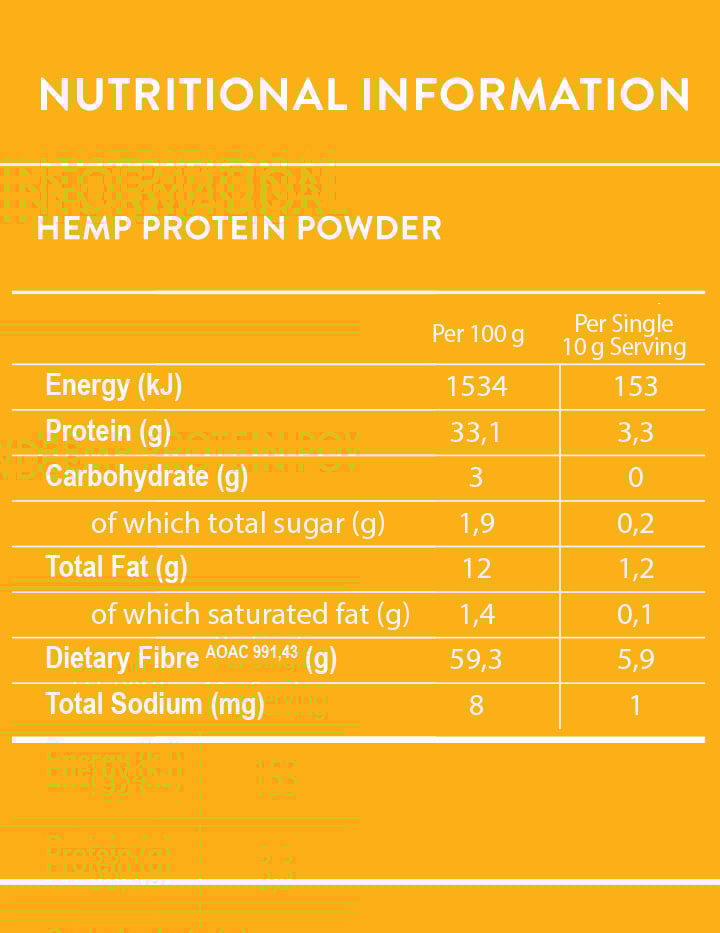Soaring Free - Hemp Protein Powder Organic 200g