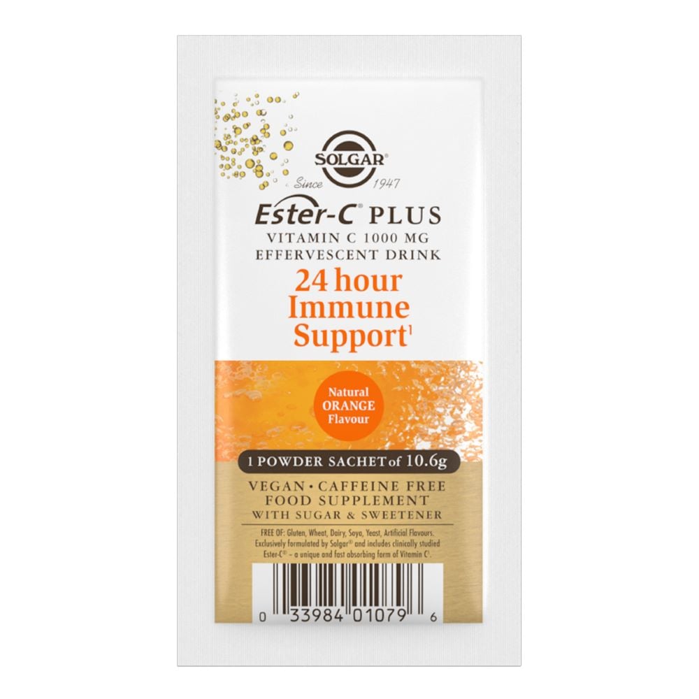 Solgar - Ester-C Plus Effervescent 1000mg Vitamin C 7s