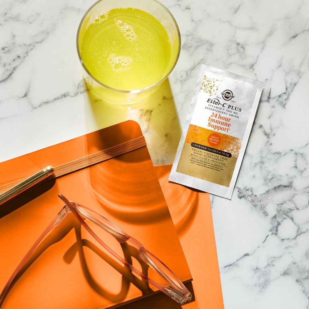 Solgar - Ester-C Plus Effervescent 1000mg Vitamin C 7s