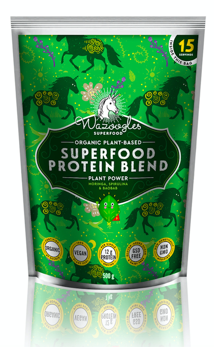 Wazoogles - Superfood Protein Blend Plant Power 500g