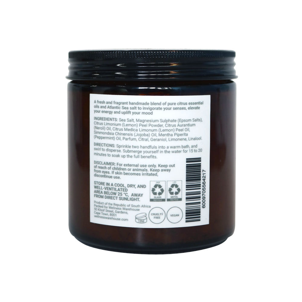Wellness - Bath Salts Jar Citrus 450g