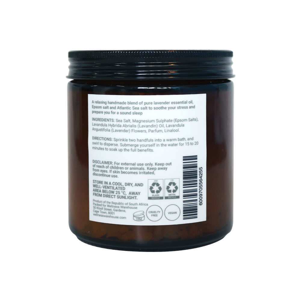 Wellness - Bath Salts Jar Lavender 450g