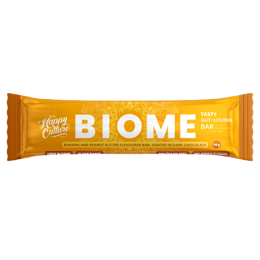 Happy Culture - Biome Bar Banana Peanut Butter Covered 50g
