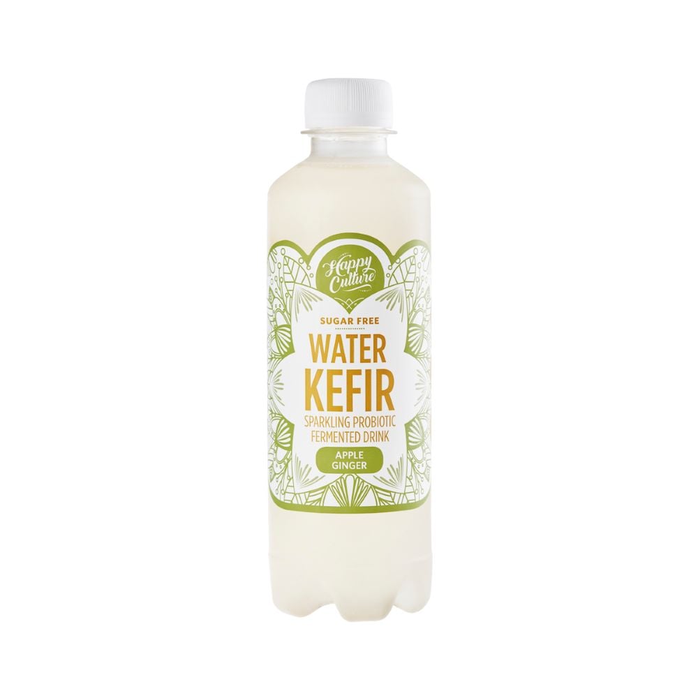 Happy Culture - Water Kefir Apple Ginger 330ml