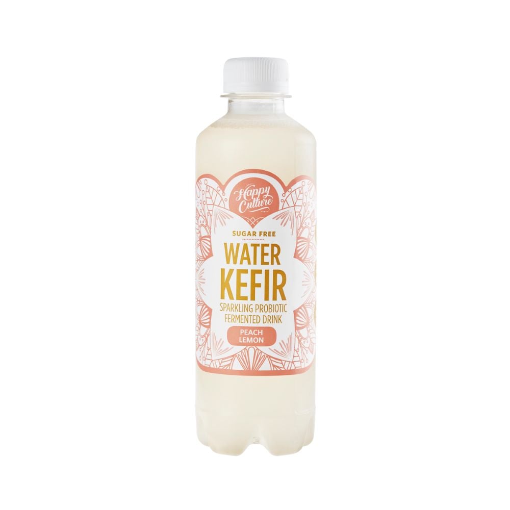 Happy Culture - Water Kefir Peach Lemon 330ml