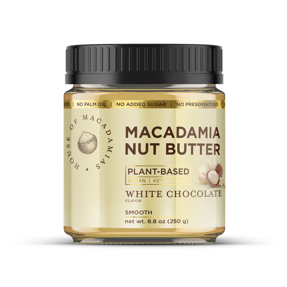 House of Macadamias - Macadamia Nut Butter White Chocolate 250g