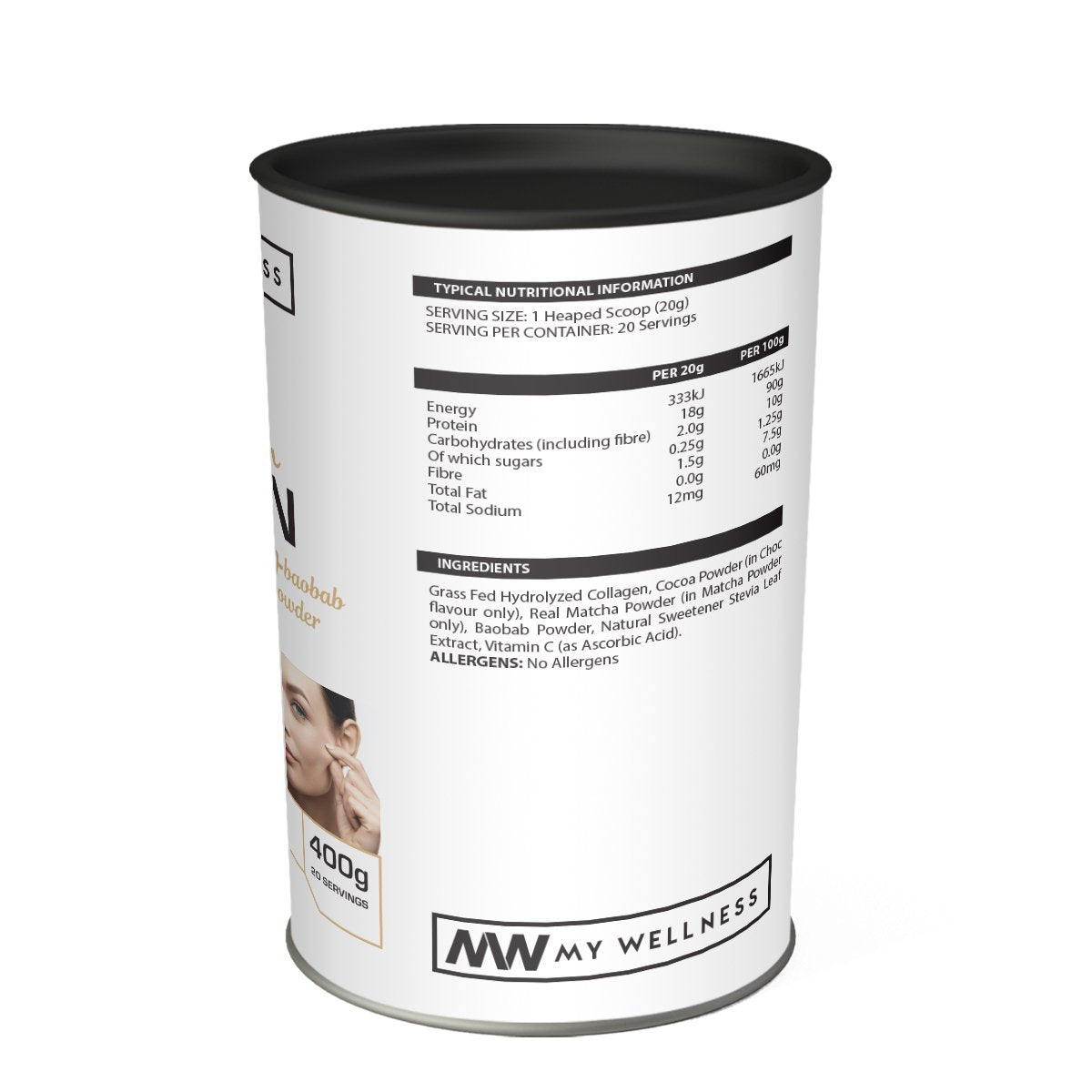 My Wellness - Pure Collagen + Vitamin C Unflavoured