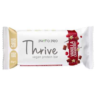 Phyto Pro - Thrive Bar Vanilla Cranberry 55g