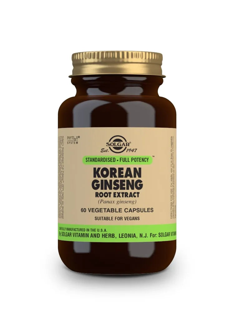 Solgar - Korean Ginseng Root 60s