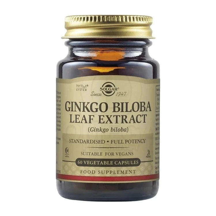Solgar - Ginkgo Biloba 60s