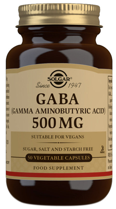 Solgar - Gaba 500mg 50s