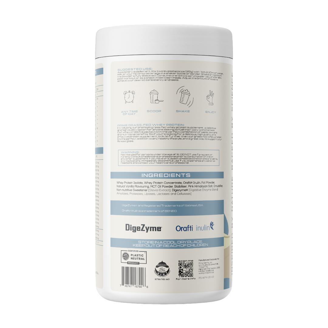PrimeSelf - Whey Protein Vanilla 725g