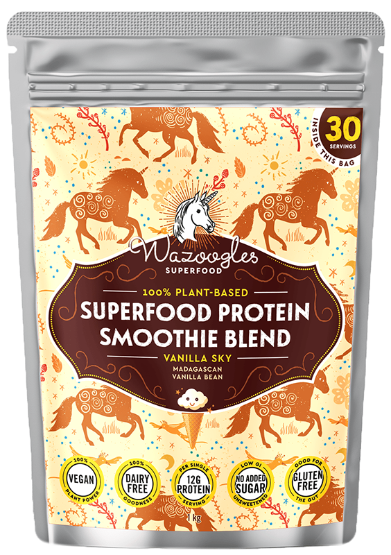 Wazoogles - Superfood Protein Blend Vanilla Sky 1kg