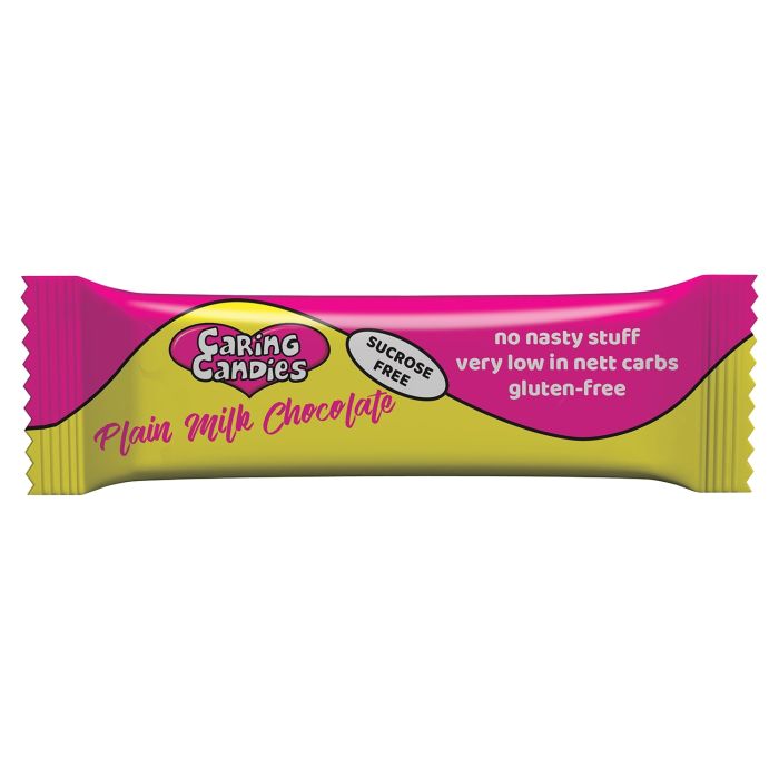 Caring Candies - Chocolate Bar Real Milk SF 50g