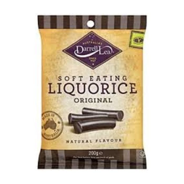 Darrell Lea - Black Liquorice 200g