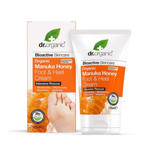 Dr Organic - Manuka Honey Foot & Heel 125ml