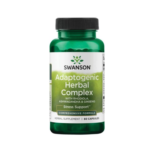 Swanson - Adaptogenic Herbal Complex with Rhodiola, Ashwagandha & Ginseng 60s