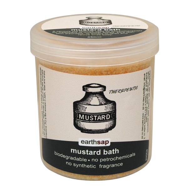 Earthsap - Bath Salts Mustard Bath 450ml