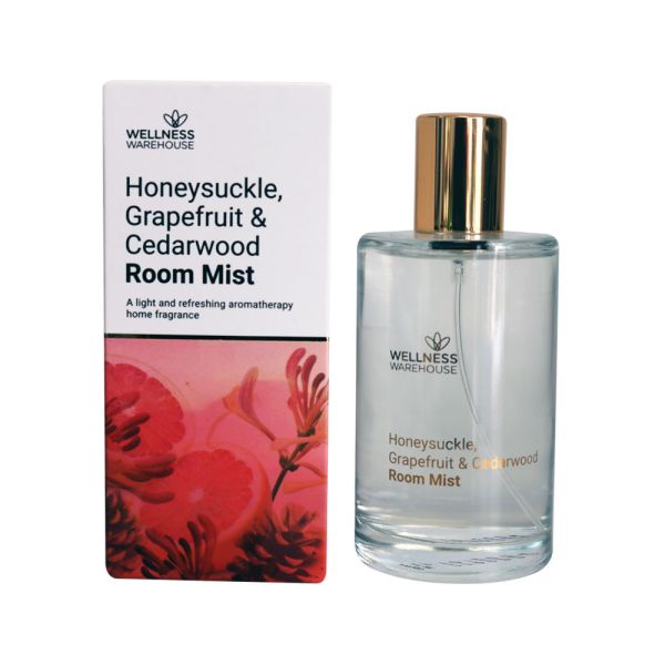 #Wellness - Room Mist Honeysuckle Grapefruit & Cedarwood 100ml