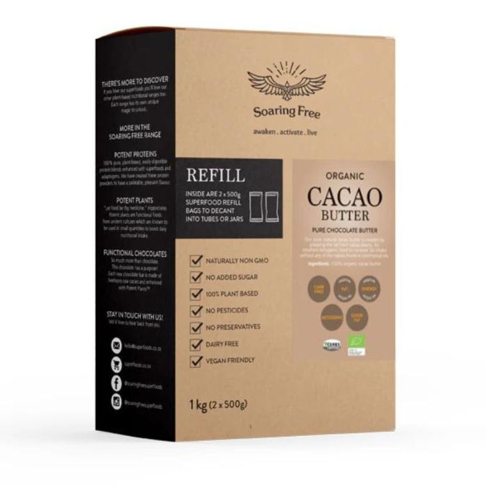 Soaring Free - Cacao Butter Organic 1kg